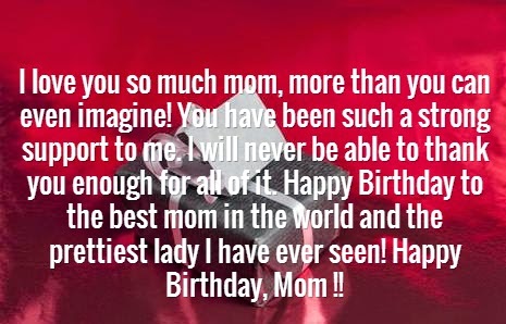 best bday wishes for mother