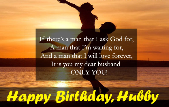 Happy Birthday Wishes for Husband